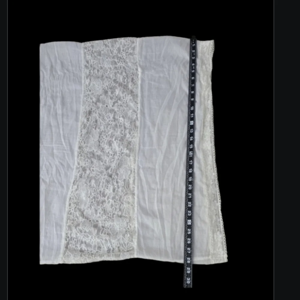 White Lace Scarf